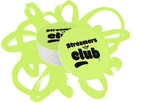 Porta-copos da StreamersClub