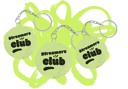 Chaveiros da StreamersClub