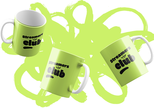 Canecas da StreamersClub