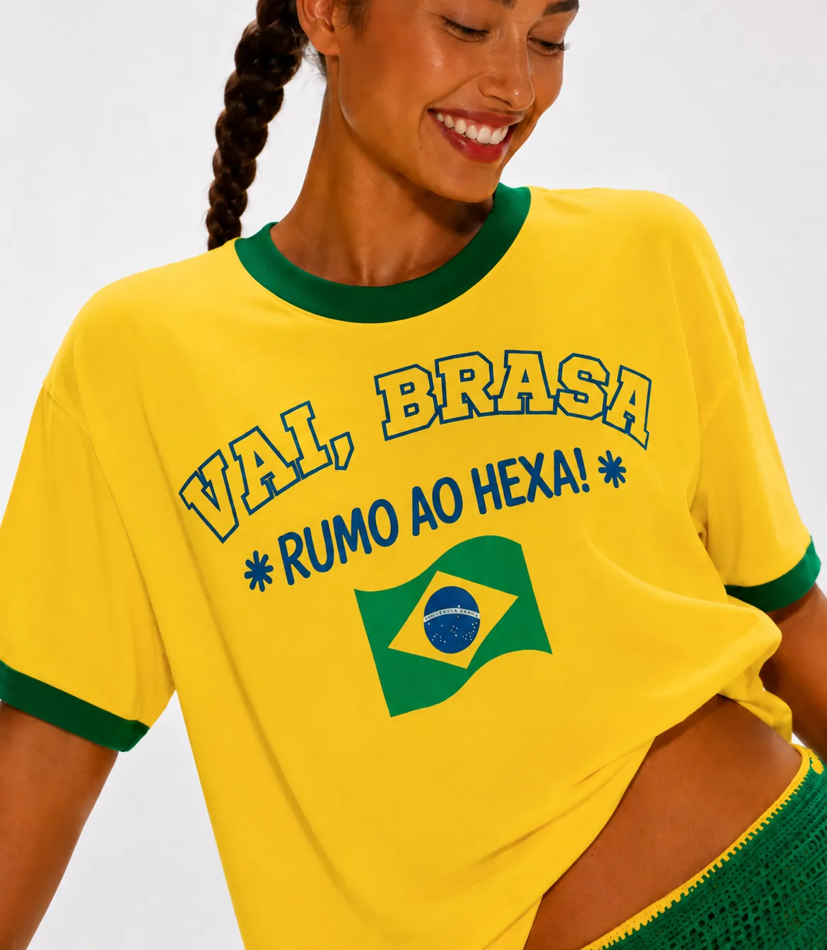 Camiseta Rumo ao Hexa Feminina