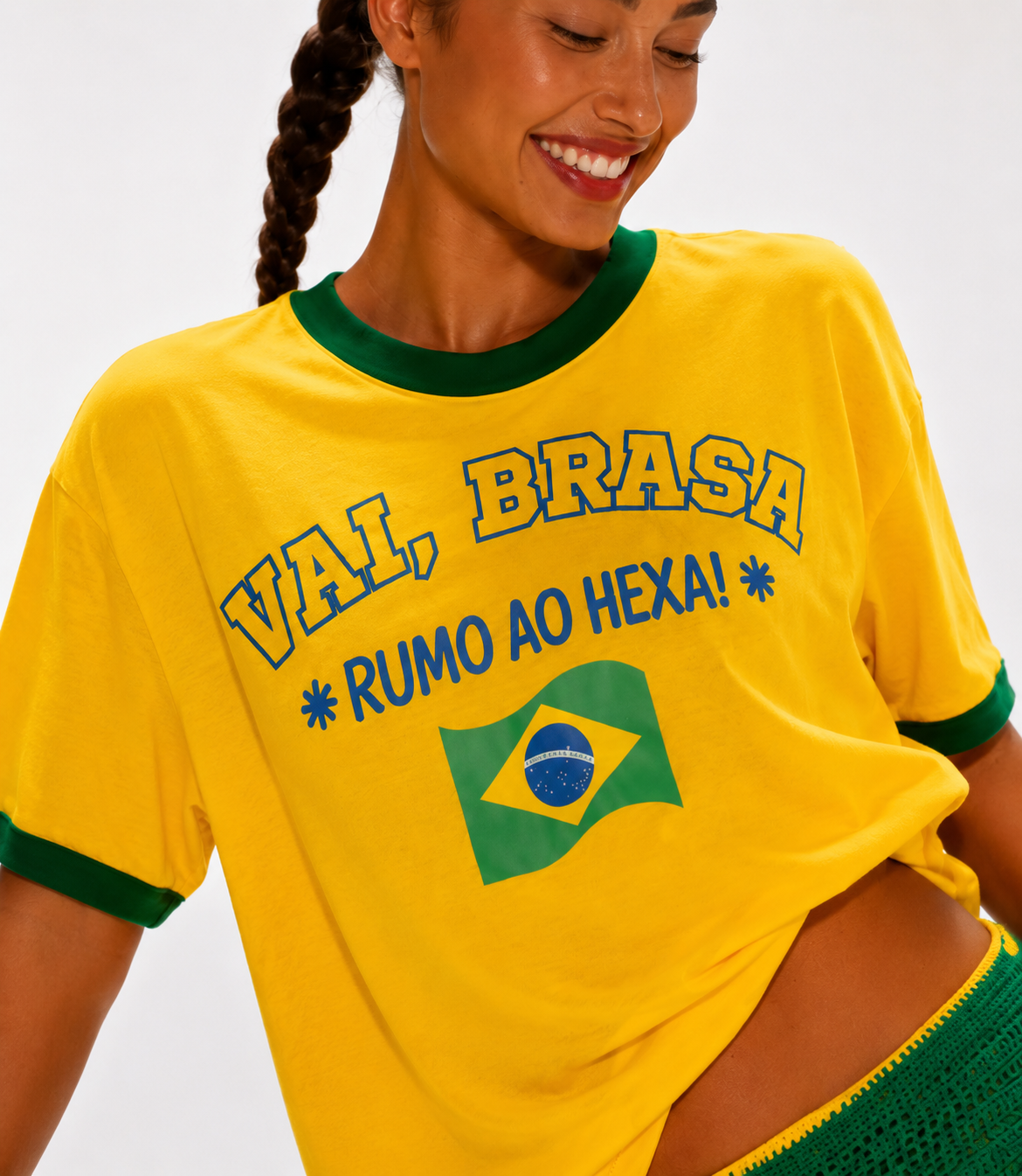 Camiseta Rumo ao Hexa Feminina
