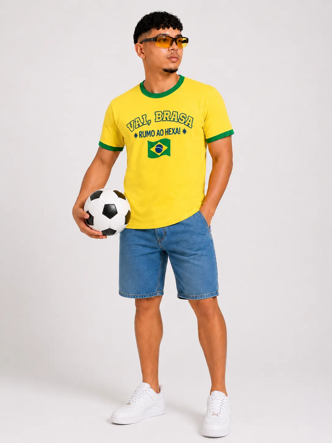 Camiseta Rumo ao Hexa Masculina - Imagem 3