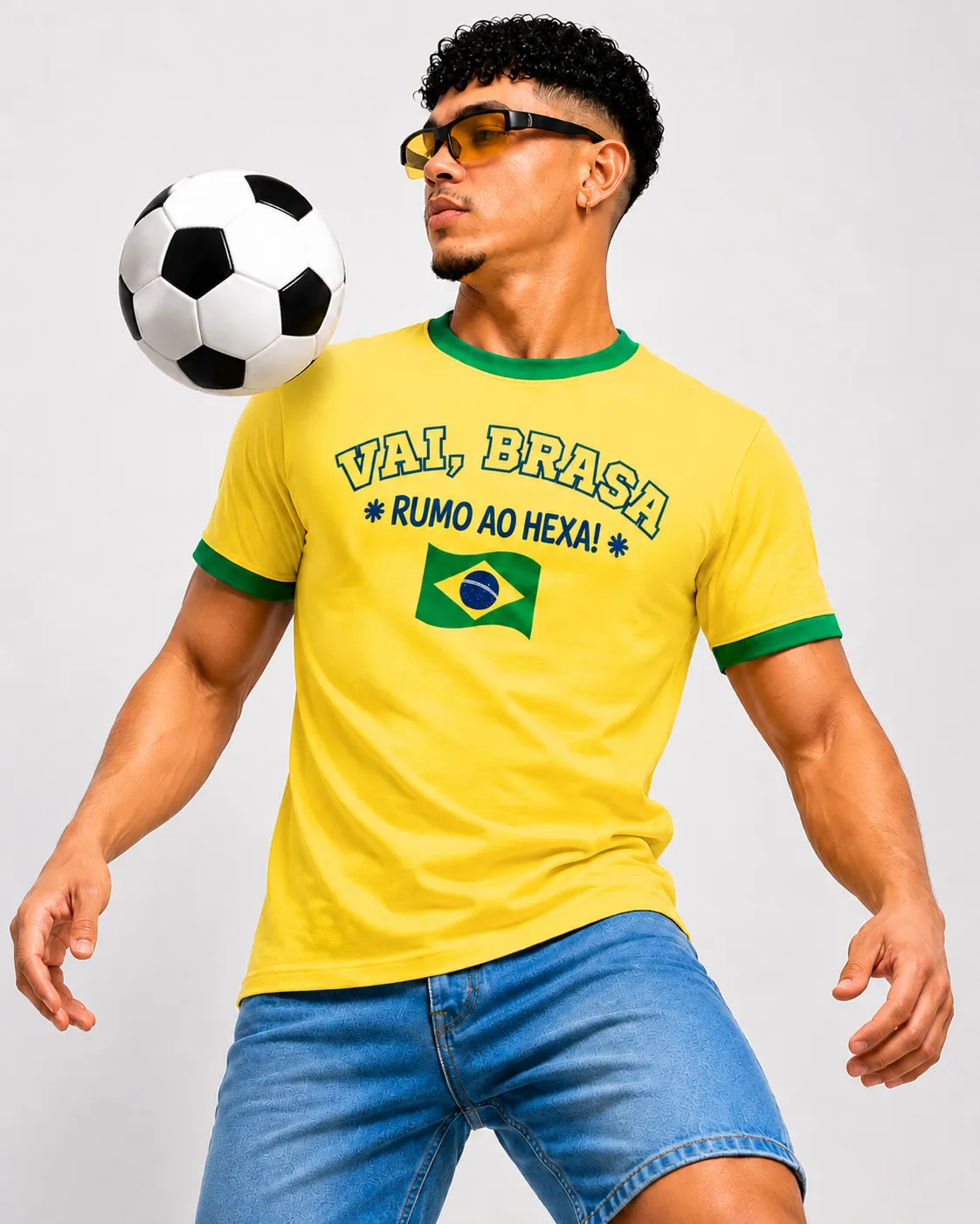 Camiseta Rumo ao Hexa Masculina