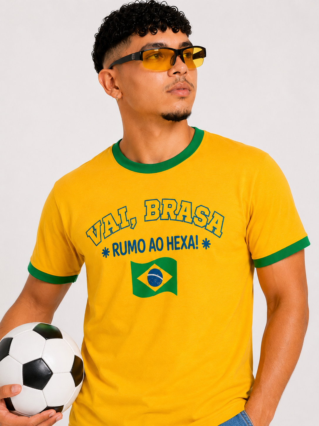 Camiseta Rumo ao Hexa Masculina