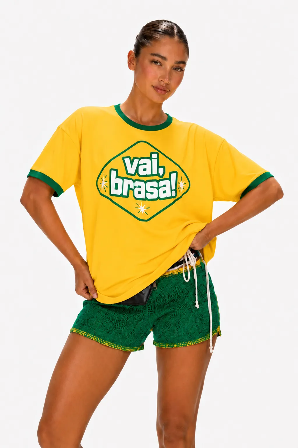Camiseta Vai, Brasa! Feminina - Imagem 4