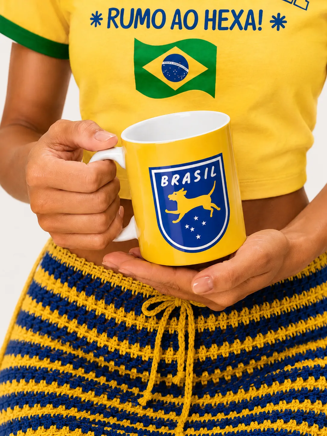Caneca caramelo Brasil