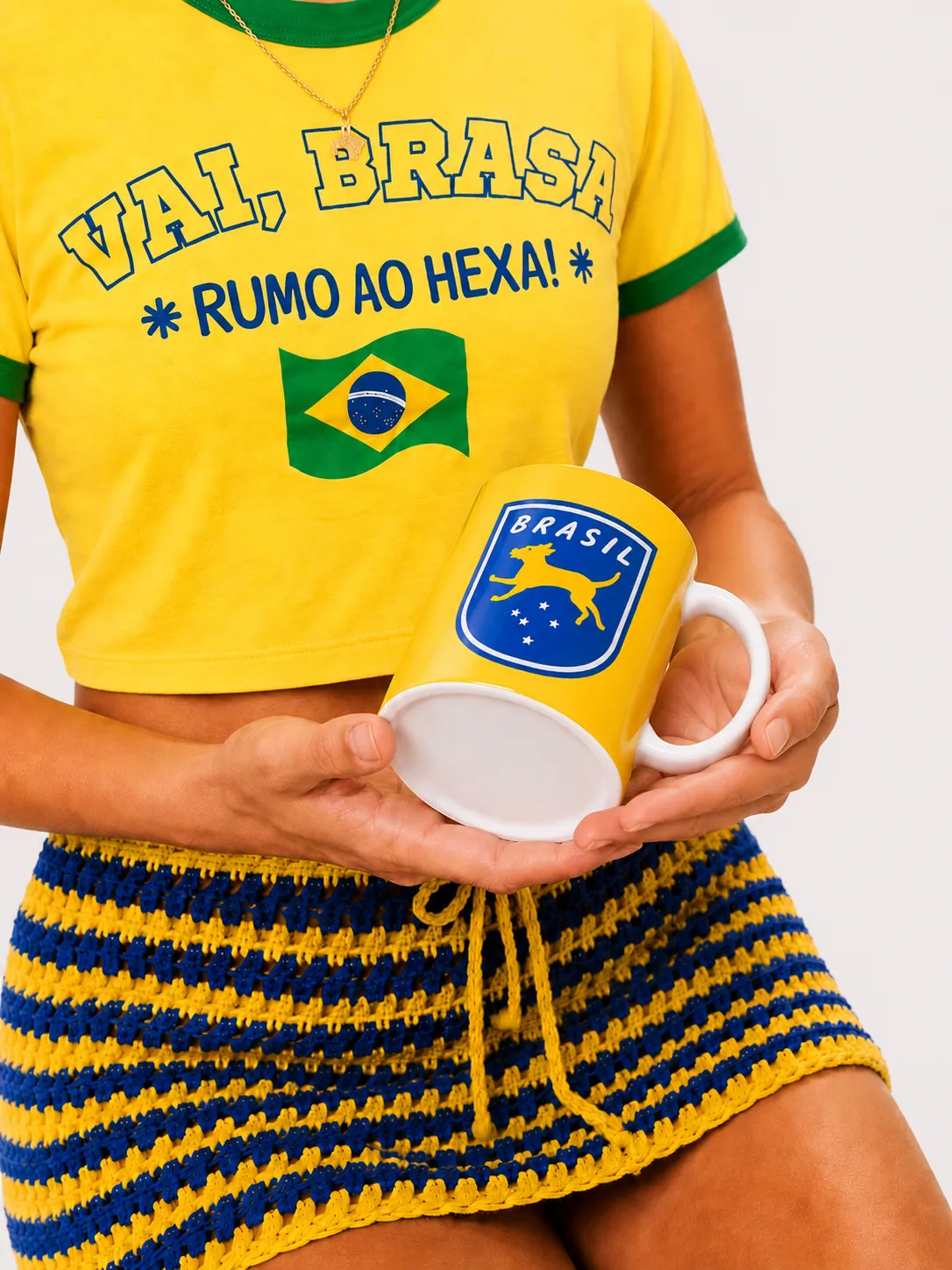Caneca caramelo Brasil - Imagem 5